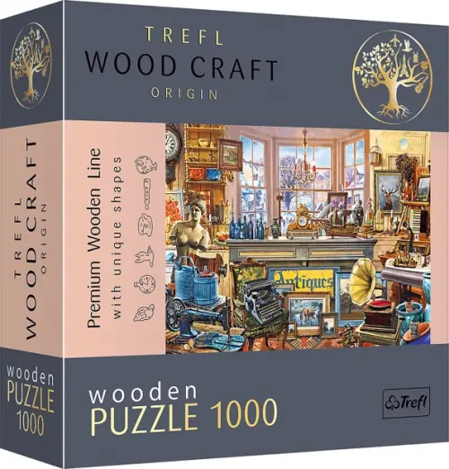 Puzzle-1000 Антикварный магазин деревянный 3450₽