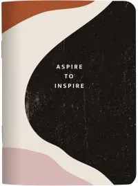 Блокнот Inspire черный, 32 листа, клетка