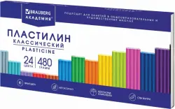 Пластилин Академия классическая, 24 цвета