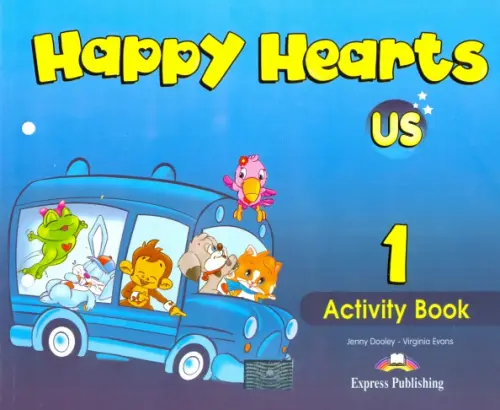 

Happy Hearts US 1. Activity Book, Чёрный