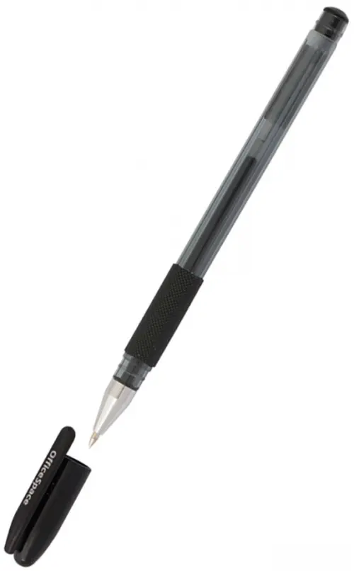 

Ручка гелевая TC-Grip, черная, Чёрный