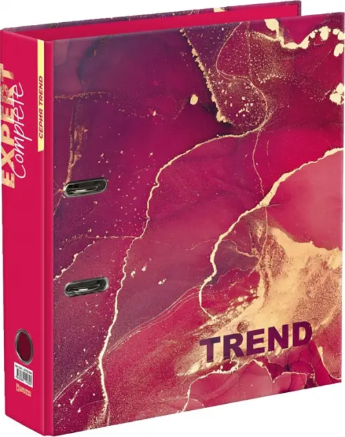 Папка-регистратор Trend Marbling А4 розовая 228₽