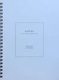 Тетрадь Notes голубая, 96 листов, клетка, спираль
