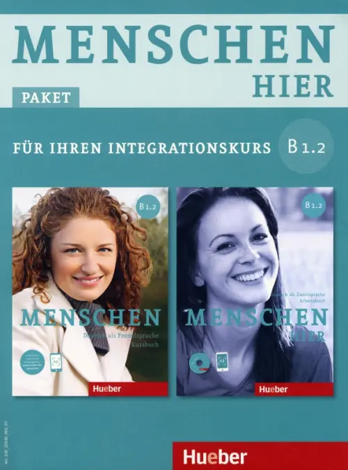 

Menschen hier B1.2. DVD-ROM. Paket, Kursbuch Menschen und Arbeitsbuch Menschen hier mit Audio-CD, Зелёный