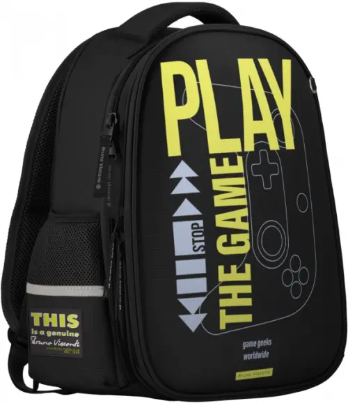 

Рюкзак-капсула Play The Game Now, облегченный, с эргономичной спинкой, Чёрный