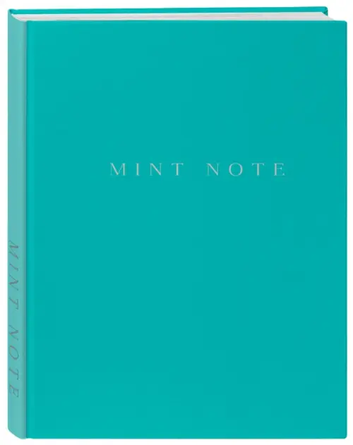 

Mint Note. Стильный блокнот с "мятными" страницами, А5, Голубой