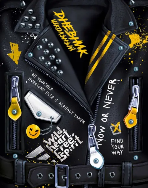 Дневник школьный Косуха рокера А5 48 листов 170₽