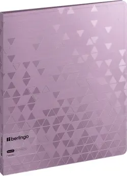 Папка с пружинным скоросшивателем Metallic, сиреневый металик