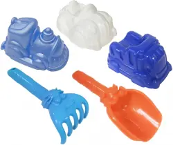 Набор для песка Транспорт, 5 предметов