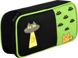 Пенал школьный Коты