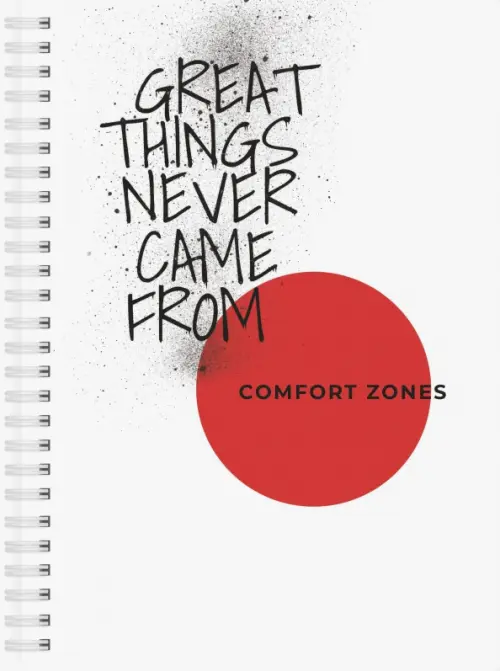 

Планер на день Comfort zones, А5, 83 листа, Белый