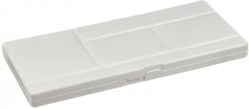 

Палитра пластиковая для акварели, 30x14 см, Белый