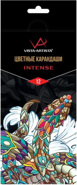 Карандаши Intense, 12 цветов