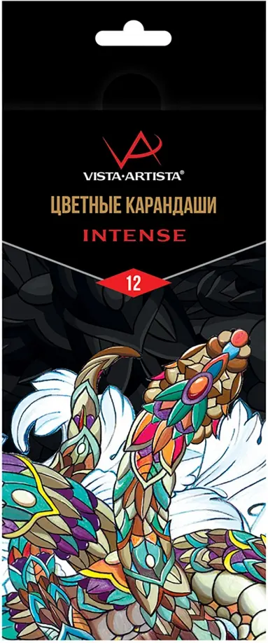 Карандаши Intense 12 цветов 350₽