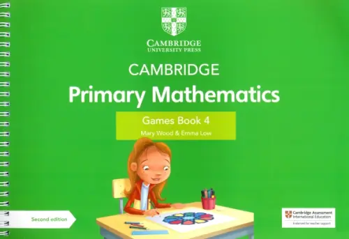 

Cambridge Primary Mathematics. Games Book 4 with Digital Access, Зелёный