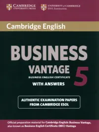 Cambridge English Business 5. Vantage. Student's Book with Answers