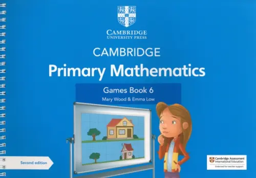 

Cambridge Primary Mathematics. Games Book 6 with Digital Access, Синий