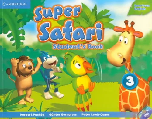 Super Safari. American English. Level 3. Students Book with DVD-ROM - Gerngross Gunter, Puchta Herbert, Lewis-Jones Peter