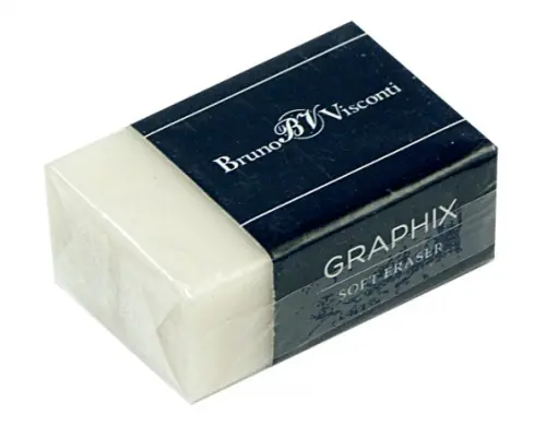 Ластик Graphix белый 42-0005 11₽