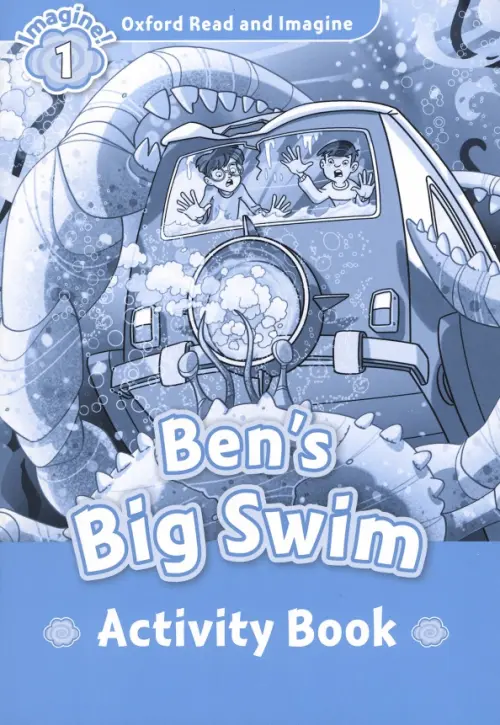 

Ben's Big Swim. Level 1. Activity book, Голубой
