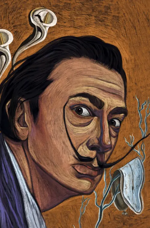 

Книга для записей Дали, А5, 100 листов, клетка, точка