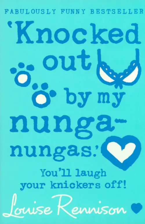

Knocked out by my nunga-nungas, Голубой