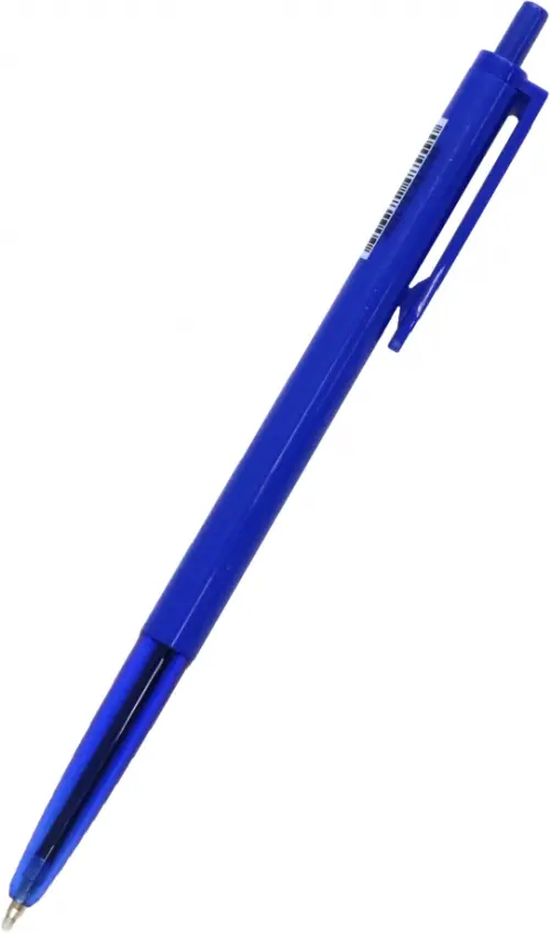 

Ручка шариковая автоматическая Slim, синяя, Синий