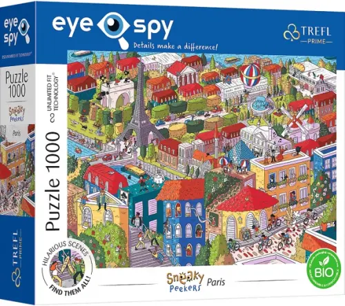 

Puzzle-1000 Глаз-шпион, Париж