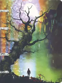 Тетрадь на кольцах Под луной, А5, 100 листов, клетка