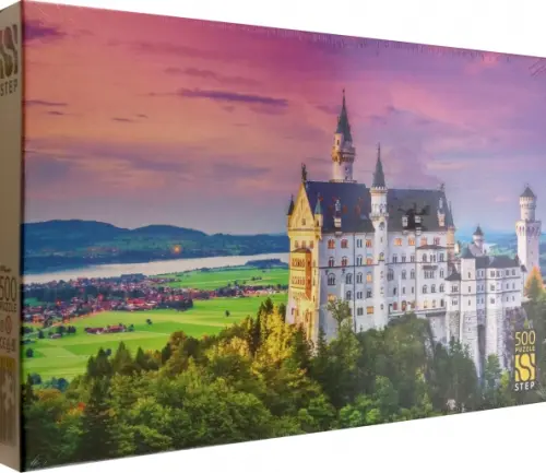 

Puzzle-500 Бавария. Замок, Фиолетовый