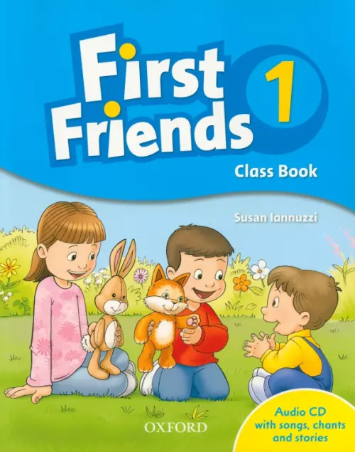 

First Friends. Level 1. Class Book (+Audio CD), Голубой
