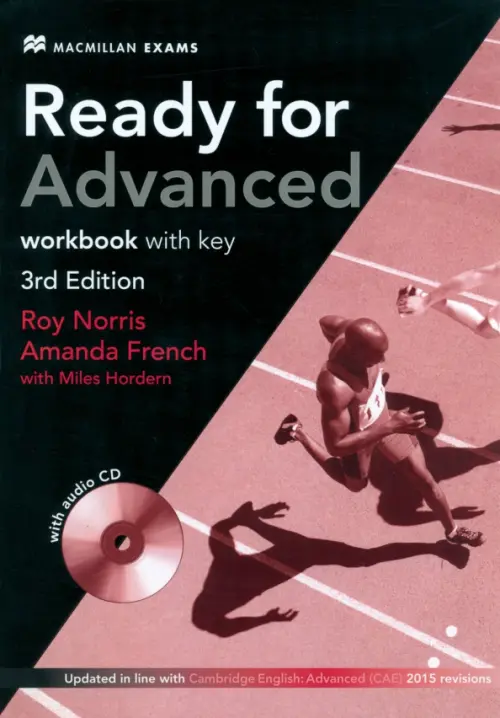 

Ready for Advanced. 3rd edition. Workbook with key (+CD), Чёрный