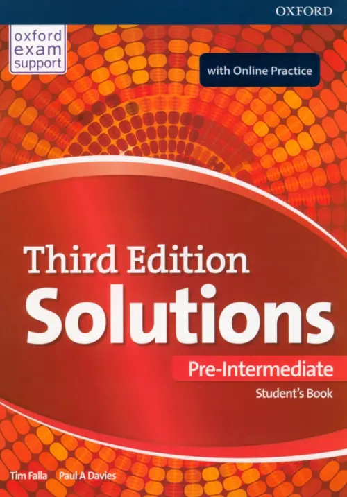 Solutions. Third Edition. Pre-Intermediate. Students Book and Online Practice Pack