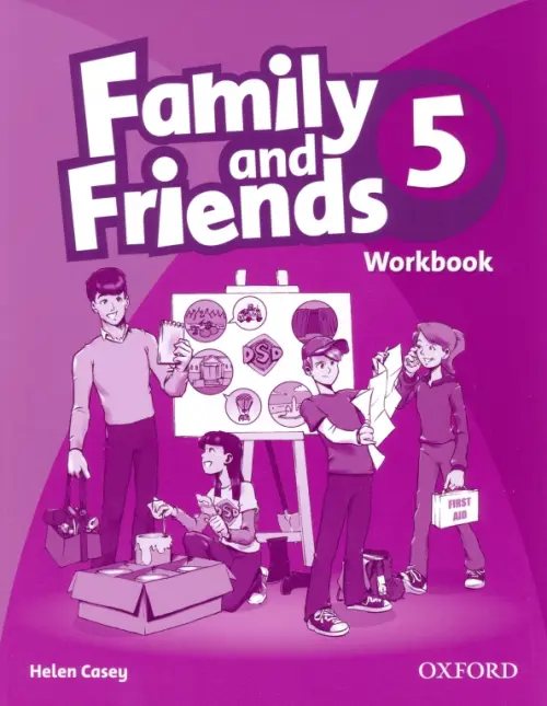 

Family and Friends. Level 5. Workbook, Фиолетовый