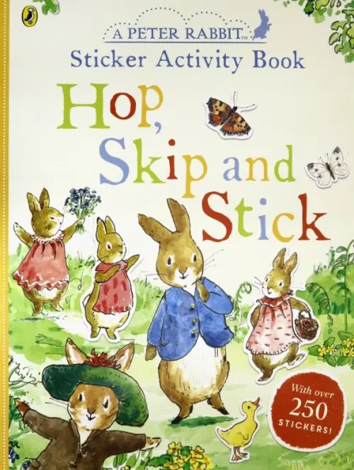 

Hop, Skip and Stick. Sticker Activity Book, Жёлтый