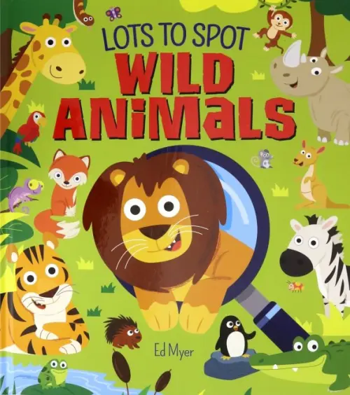 

Lots to Spot. Wild Animals, Зелёный