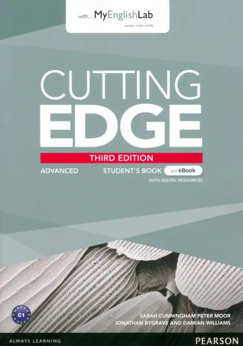 Cutting Edge. 3rd Edition. Advanced. Students Book with MyEnglishLab access code and eBook - Cunningham Sarah, Moor Peter, Bygrave Jonathan