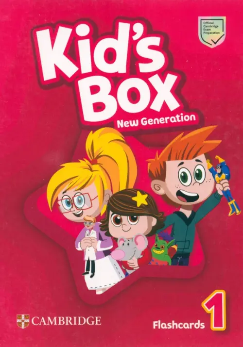 

Kid's Box New Generation. Level 1. Flashcards, Красный
