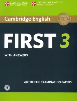 Cambridge English First 3. Student's Book with Answers with Audio