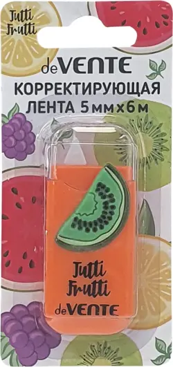 Корректирующая лента Tutti-Fruti.Kiwi, 5мм x 6м
