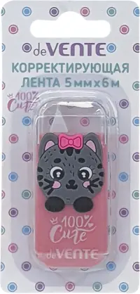 Корректирующая лента 100% Cute.Cat, 5мм х 6м