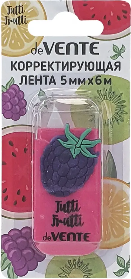 Корректирующая лента Tutti-Fruti.Blackberry, 5мм х 6м