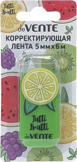 Корректирующая лента Tutti-Fruti.Lemon 5мм х 6м