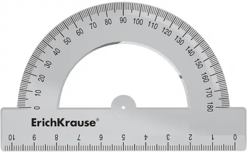 Транспортир пластиковый 180 10см 43₽