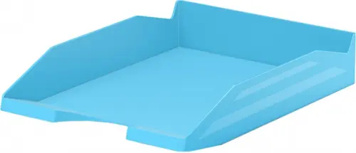 

Лоток для бумаг пластиковый Office Pastel, голубой
