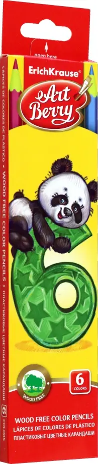 

Карандаши шестигранные ArtBerry, 6 цветов