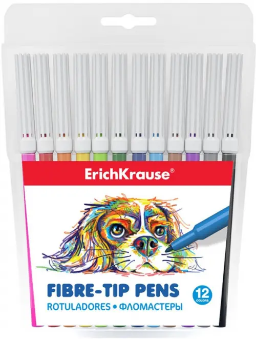 

Фломастеры Easy Washable, 12 цветов