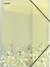 Папка с резинкой Crystal Dream, салатовая, А4