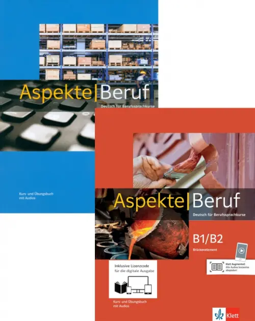 

Aspekte Beruf B1/B2 und B2 - Media Bundle. Deutsch für Berufssprachkurse. Paket
