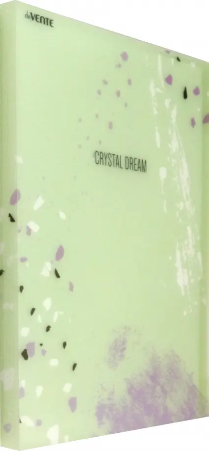 

Папка с 20 вкладышами Crystal Dream, салатовая, А4